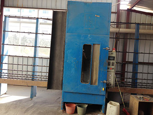 东莞玻璃厂设备自动打砂机